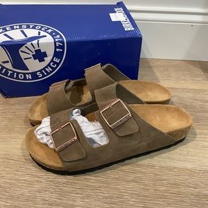 Birkenstock Arizona, size 9 color brown taupe